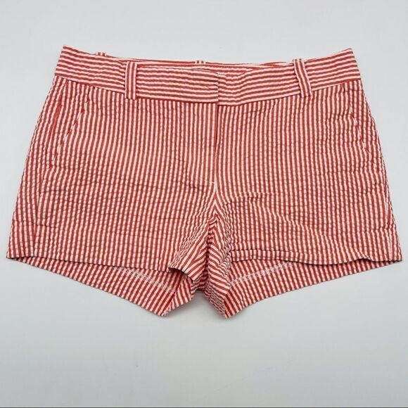 J. Crew Seersucker Shorts Size 2 - Picture 2 of 14